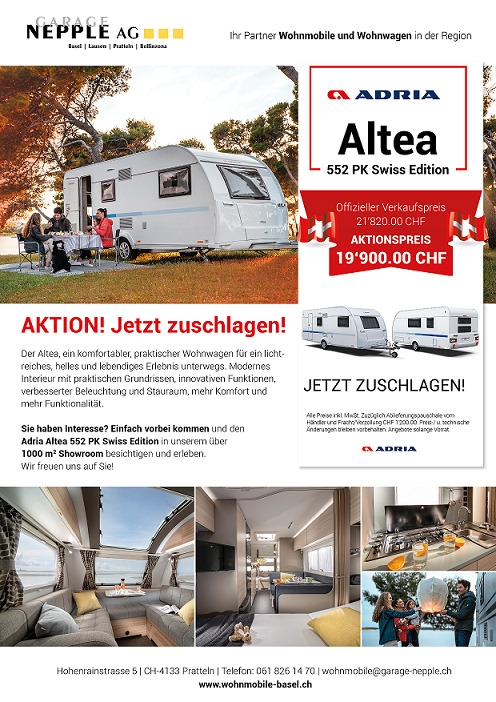 Aktion Adria Altea - Jetzt zuschlagen !