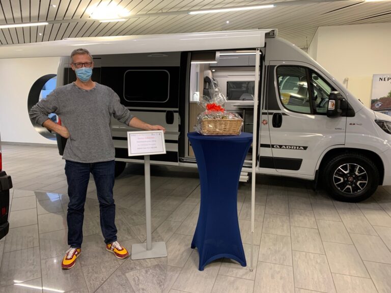 Ablieferung Adria Twin Plus 600 SPB