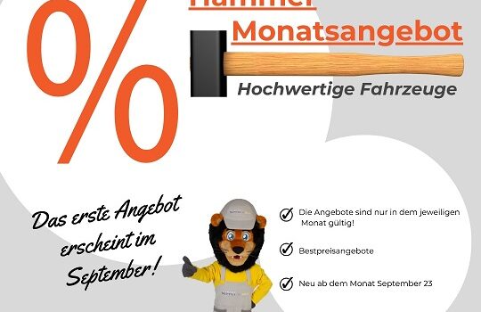 Hammer Monatsangebot