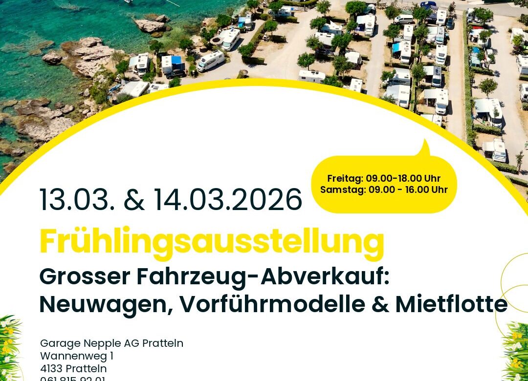 Einladung zur Frühlingsausstellung am 13. & 14. März 2026