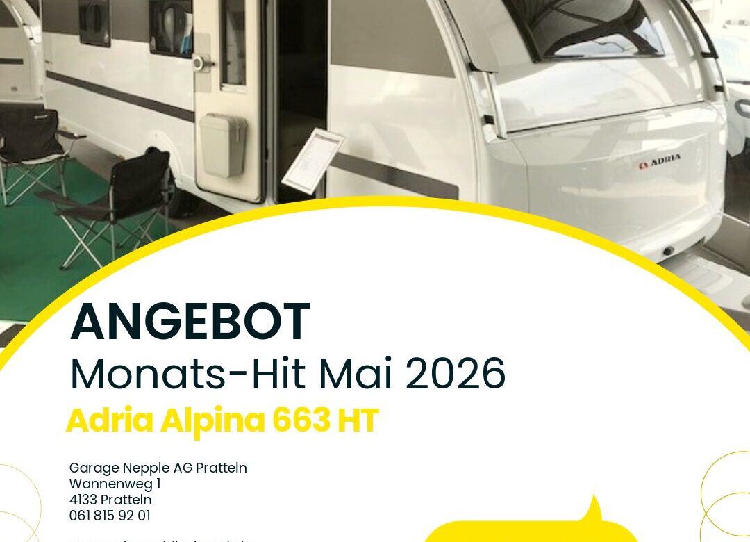 Neufahrzeug Adria Alpina 663 HT - KURZFRISTIG VERFÜGBAR !🚐