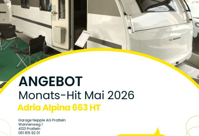 Neufahrzeug Adria Alpina 663 HT - KURZFRISTIG VERFÜGBAR !🚐
