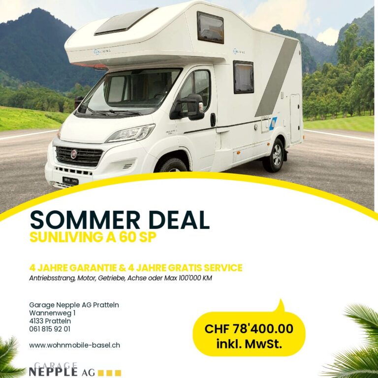 SOMMER DEAL SUNLIVING A 60 SP